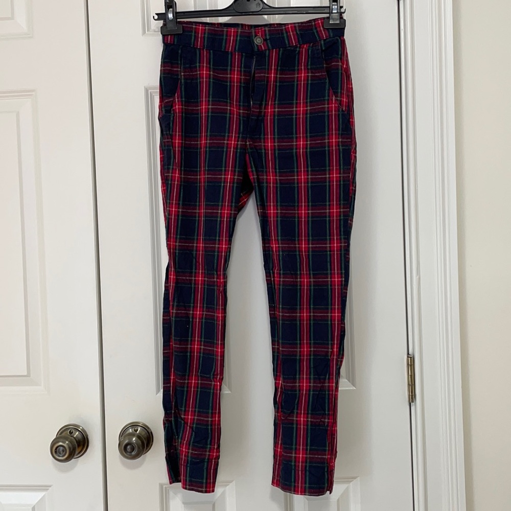 Hollister plaid pants